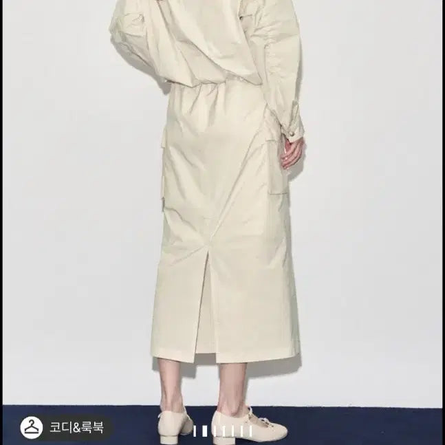[SOLD OUT] (새상품)한섬 TIME 타임 지퍼셔링 모크넥 탑 아노락 스타일