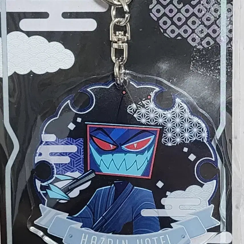 [BUNJANG] Hazbin Hotel Box Kimono Acrylic Keyring / 해즈빈호텔 복스 기모노 키링