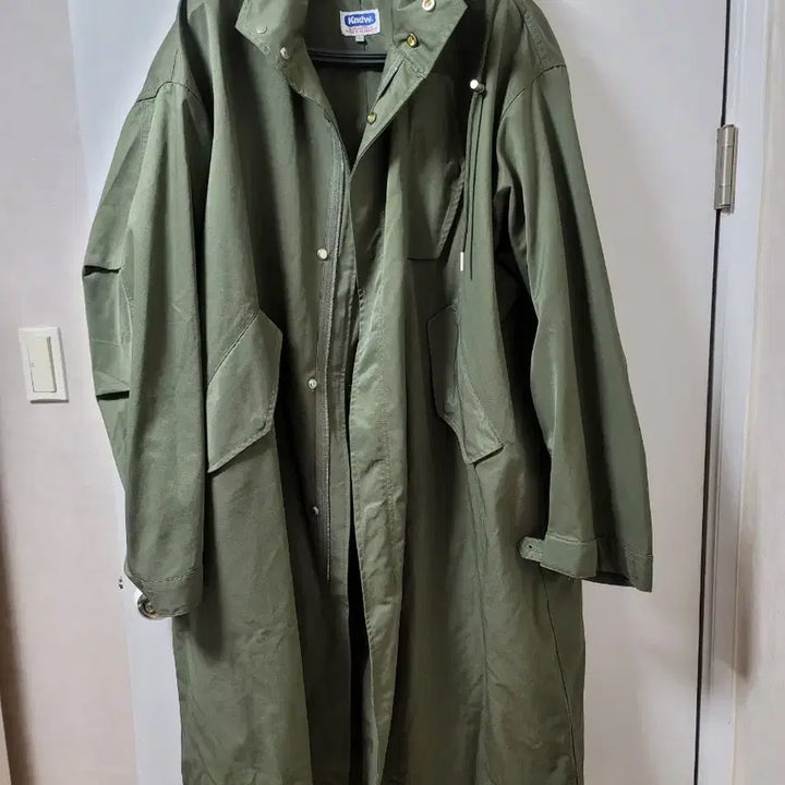[BUNJANG] K&amp;D M-51 Oversized Fishtail Parka Olive Khaki Coat / 케이앤드 M-51 피쉬테일 오버사이즈 야상 코트 올리브카키