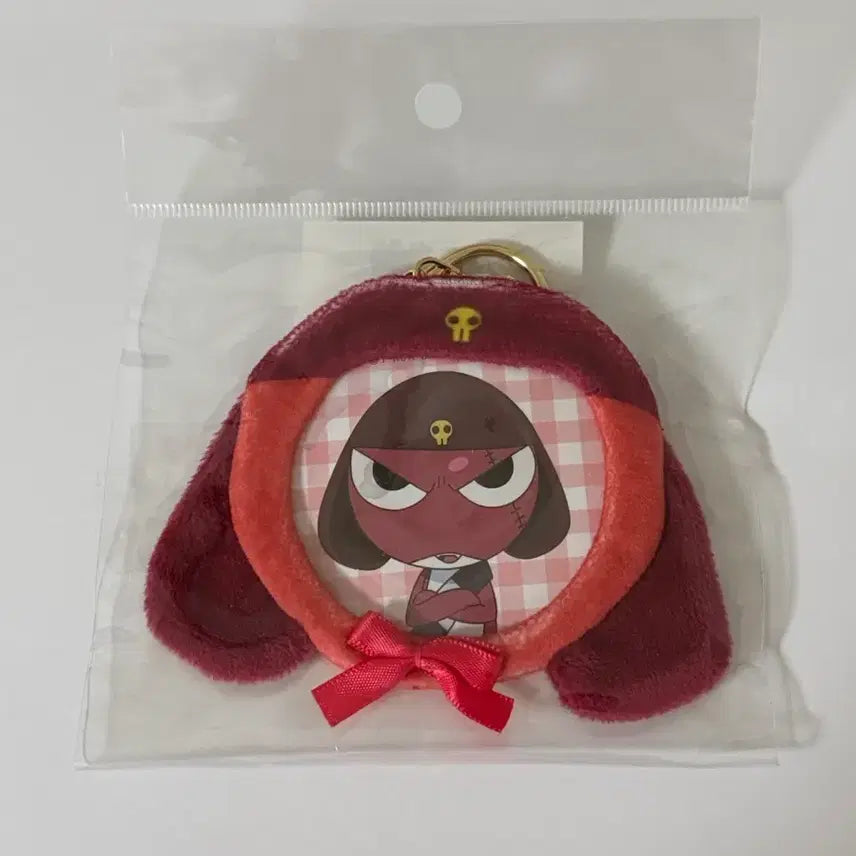 [BUNJANG] Keroro GiroGiro Can Badge Cover Keyring / 기로로 캔뱃지 커버 키링 케로로
