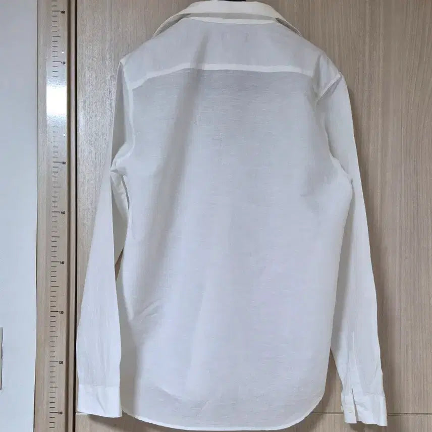 [SOLD OUT] 띠어리 화이트 코튼 린넨 셔츠 M 남성 드레스 셔츠 남방