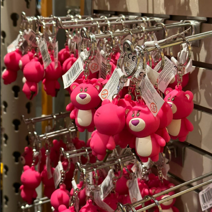 [BUNJANG] Disneyland Paris Lotso Bear Keychain / 파리 디즈니랜드 랏소베어 키링