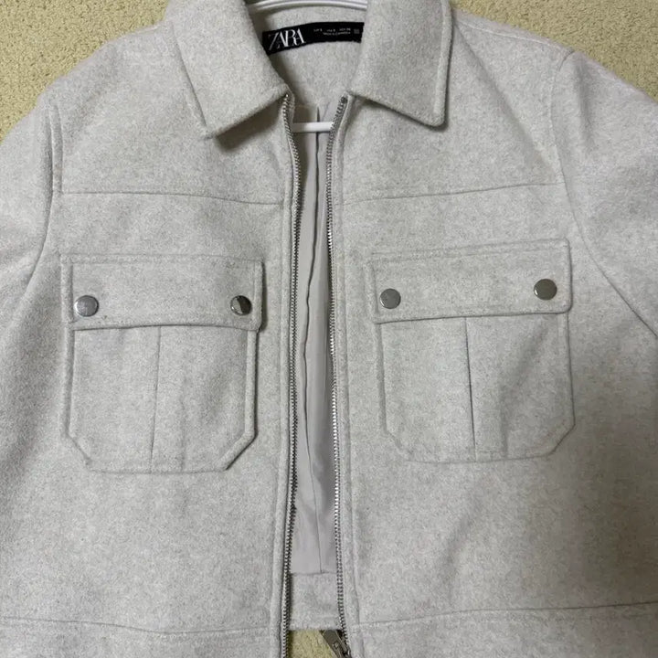 [BUNJANG] ZARA Back Melange Jacket / 자라 ZARA 백멜란지 자켓