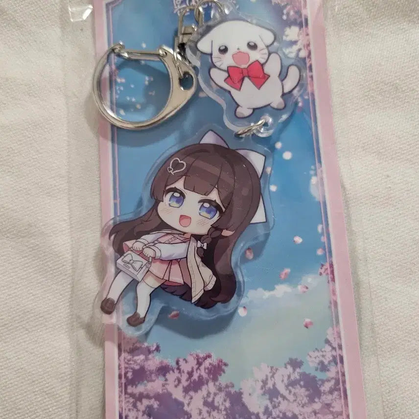 [BUNJANG] Stellive 2-Tier Acrylic Keyring / 주말특가) 스텔라이브 2단 아크릴 키링