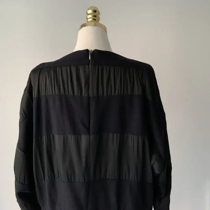 [SOLD OUT] 랑방 LANVIN 컬렉션 블랙 블라우스