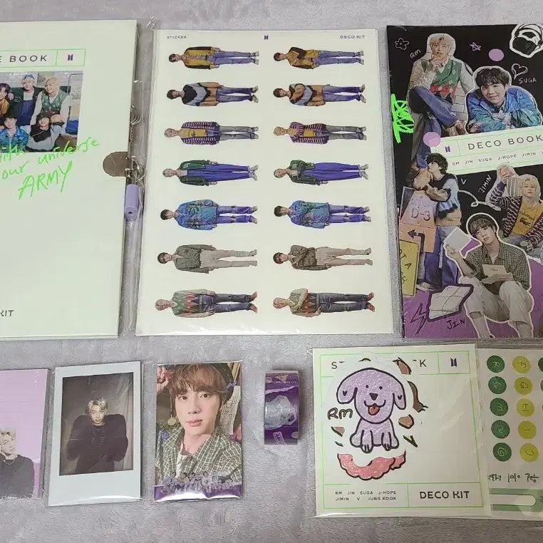 [BUNJANG] BTS 2020 Deco Kit Bundle Set / (배송비 포함)BTS 방탄소년단 데코키트_(마테 1개빼고)풀박