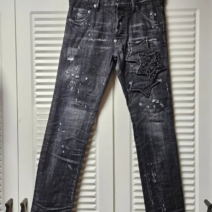 [BUNJANG] DSQUARED2 Star Patch Cool Guy Jeans Size 42 / 디스퀘어드2 스타패치 쿨가이 데님진 판매합니다.