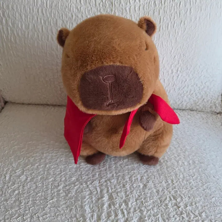 [BUNJANG] Hero Capybara Plush Doll 40cm / 히어로 카피바라 인형 대형 40cm