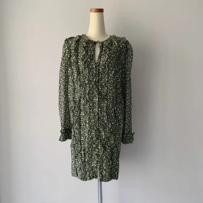 [BUNJANG] APC Floral Pattern Midi Dress / APC 원피스 플라워 패턴 55