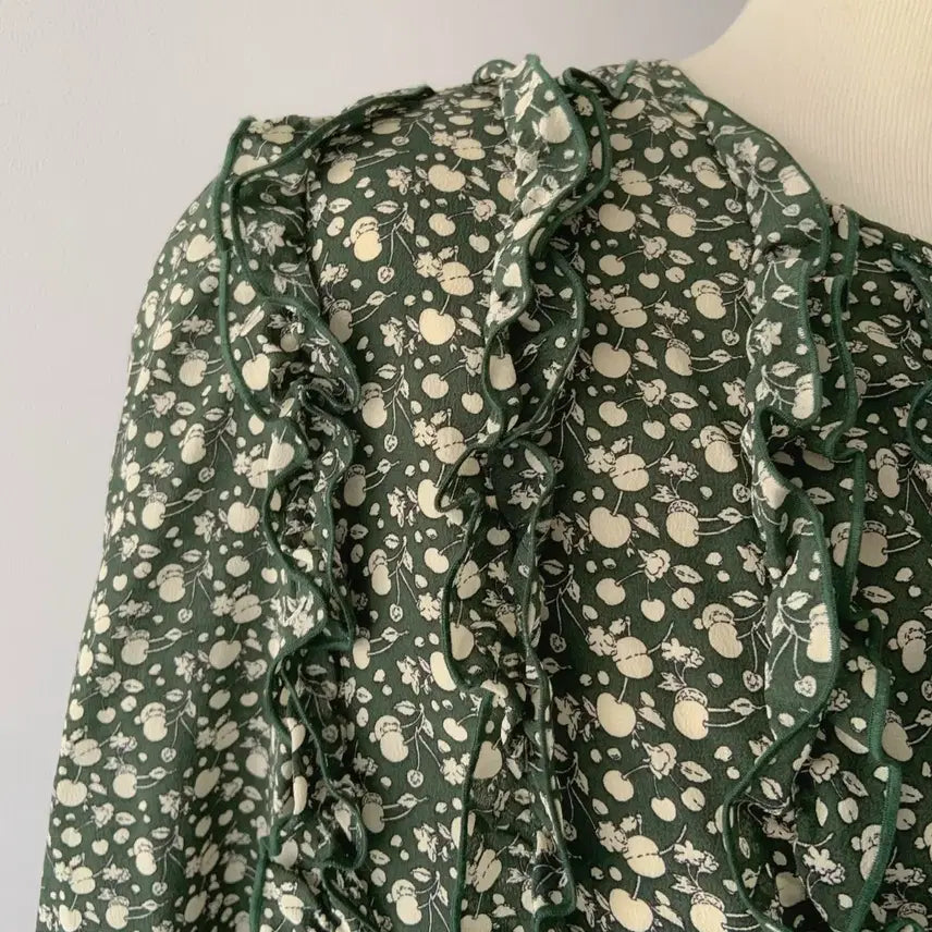 [BUNJANG] APC Floral Pattern Midi Dress / APC 원피스 플라워 패턴 55