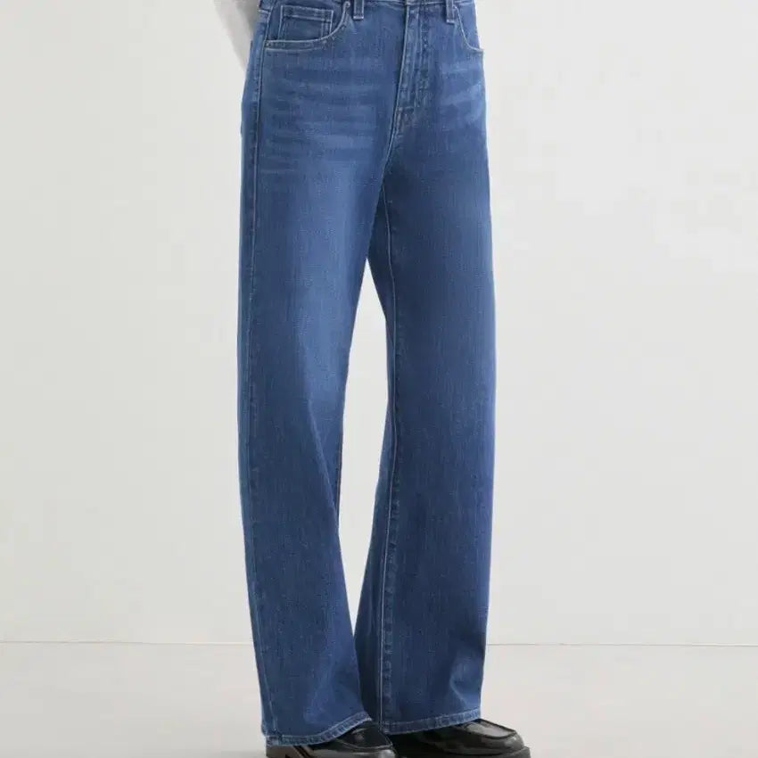 [BUNJANG] Guess DBL Dark Blue Wide Jeans / 게스 와이드 DBL 다크블루 청바지