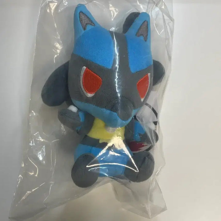 [BUNJANG] Pokemon Lucario Plush Doll (Sealed) / (최종)중포센 루카리오 돌즈 누이 인형 미개봉 새상품