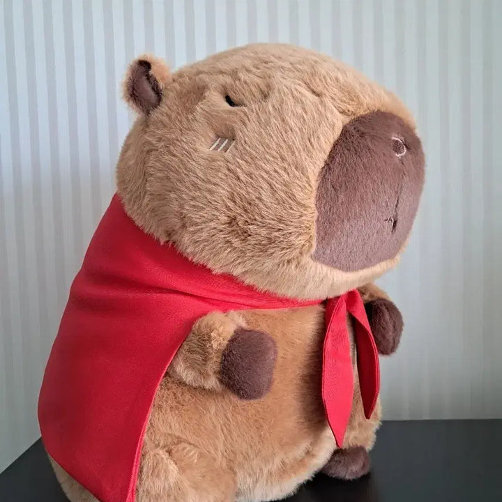 [BUNJANG] 40cm Capybara Hero Plush Toy / 카피바라 히어로 인형 40cm 새상품