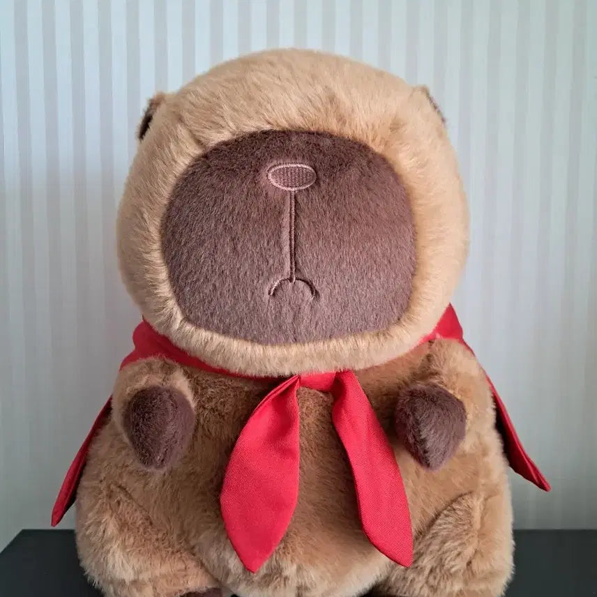 [BUNJANG] 40cm Capybara Hero Plush Toy / 카피바라 히어로 인형 40cm 새상품