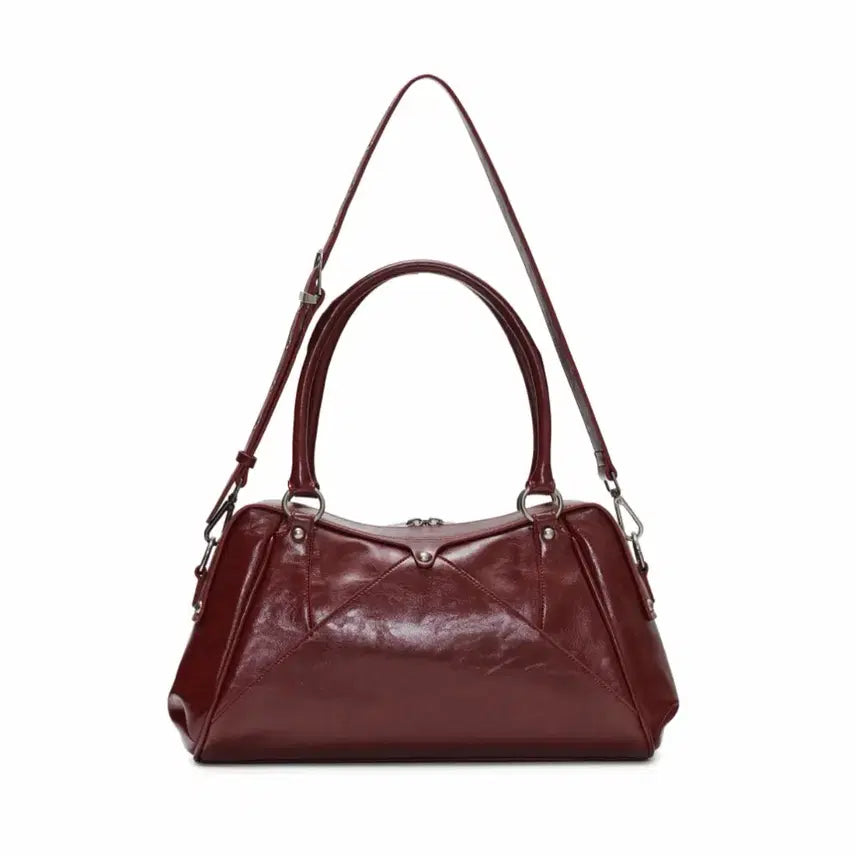 [BUNJANG] Sunburn Project Moss Bag Burgundy / 썬번프로젝트 모스백 버건디