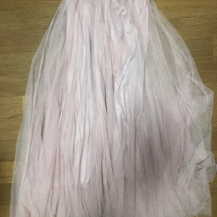 [BUNJANG] Ballerina Skirt - Pink Tulle / 발레리나 치마 새것
