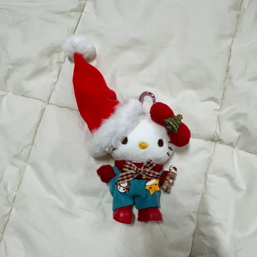 [BUNJANG] Hello Kitty Christmas Doll Keychain / 헬로키티 크리스마스 인형 키링 인형뽑기