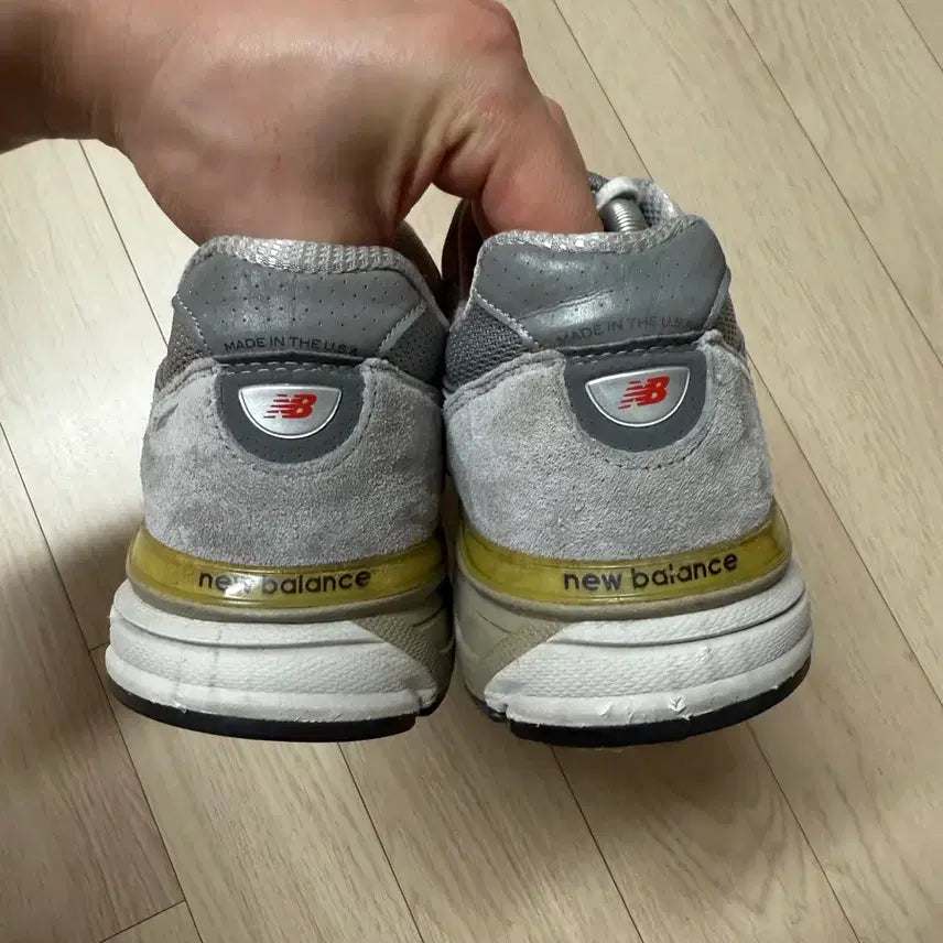 [BUNJANG] New Balance 990v4 Grey 280 (D) / 뉴발란스 990 v4 그레이 280 (D)