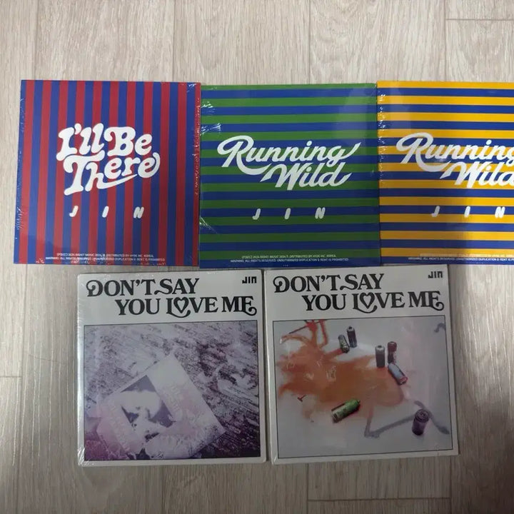 [SOLD OUT] 방탄소년단 미국 싱글 진 CD 일괄 판매