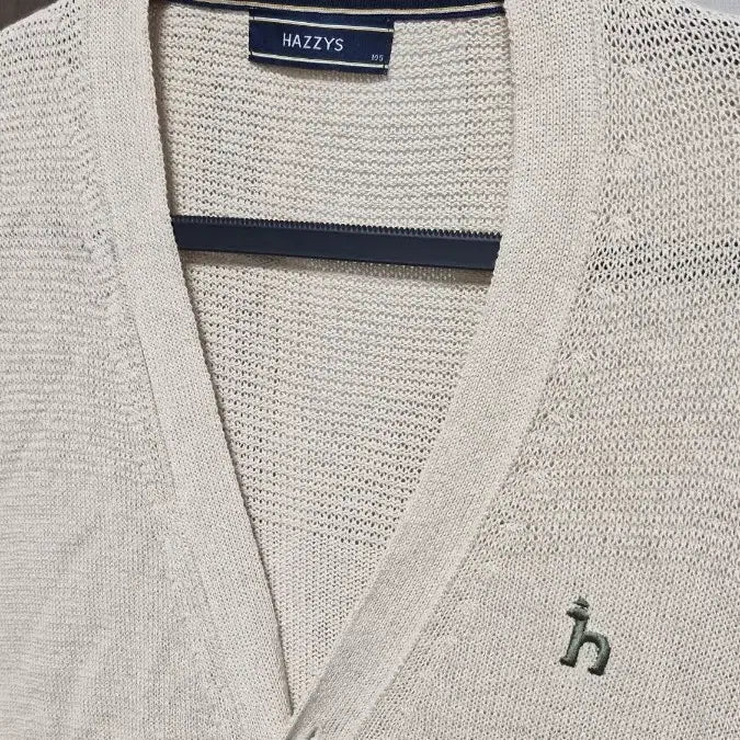 [BUNJANG] Hazzys Linen Blend Cardigan Beige / 헤지스(남105) 린넨블렌드 가디건 베이지
