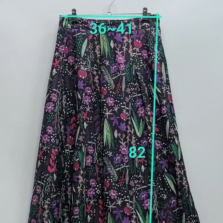 [SOLD OUT] ANNA SUI 안나수이 24SS 플라워 뒷밴딩 스커트 / 여 77