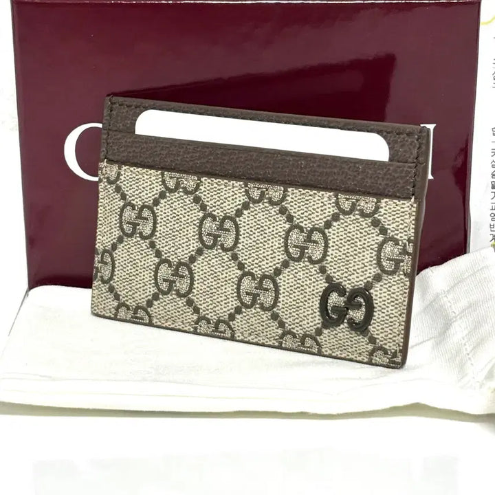 [BUNJANG] Gucci GG Marmont Bicolor Card Wallet / [N급/백화점] 구찌 GG 마몽 바이컬러 카드지갑