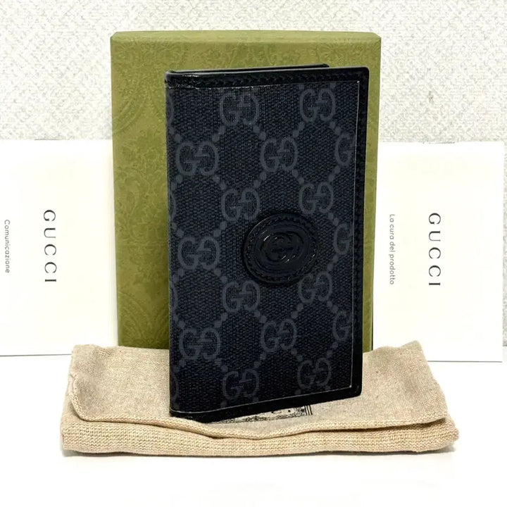 [BUNJANG] Gucci GG Interlocking Card Wallet / [P급/정품] 구찌 GG 인터로킹 카드지갑