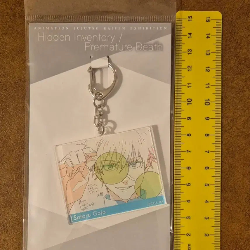 [BUNJANG] Jujutsu Kaisen Gojo Acrylic Charm 2-Type Bundle Set / 주술회전 고죠사토루 원화 아크릴키링 2종 일괄