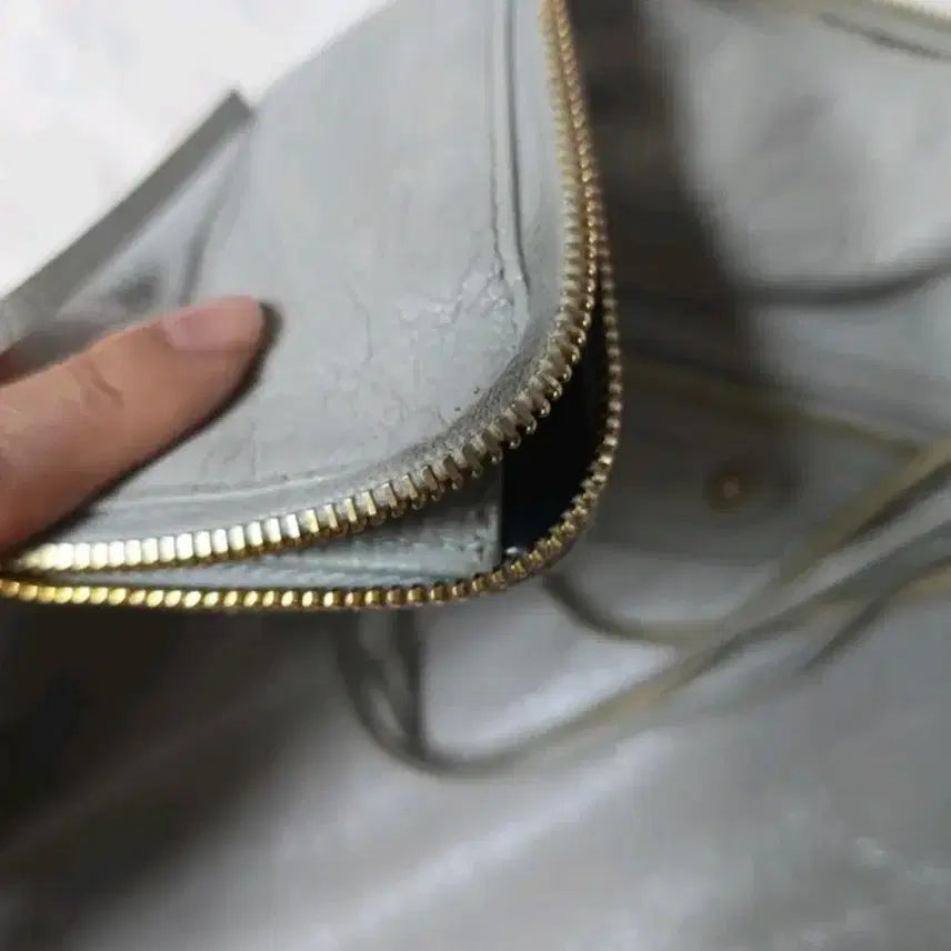 [BUNJANG] Balenciaga Classic Clutch Bag Gray / 발렌시아가 클래식 클러치백 그레이