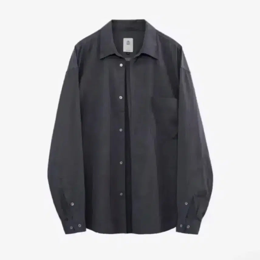 [BUNJANG] Polytelu Tenko Loose Shirt Purple Gray / [3]폴리테루 텐코 루즈드 셔츠 퍼플그레이