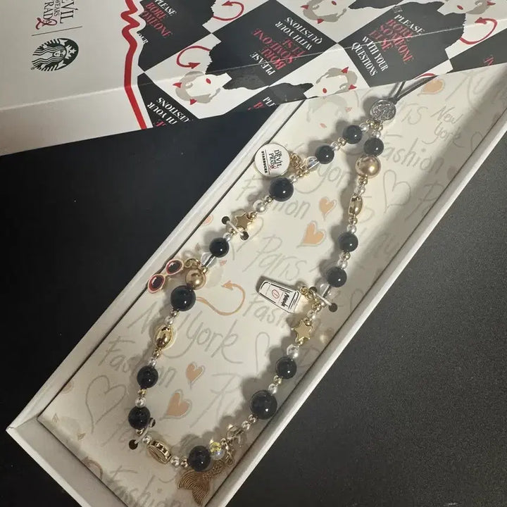 [BUNJANG] Starbucks x The Devil Wears Prada Limited Edition Keyring / (한정할인)악마는프라다를입는다 x 스타벅스 한정판  키링