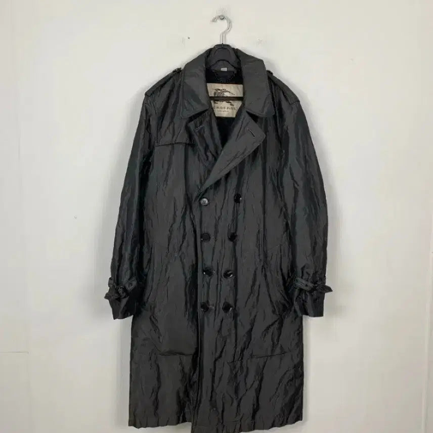 [BUNJANG] Burberry Metallic Trench Coat - Size 52 / 버버리 Bueberry 금속 트렌치 코트 52