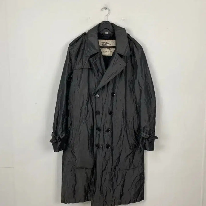 [BUNJANG] Burberry Metallic Trench Coat - Size 52 / 버버리 Bueberry 금속 트렌치 코트 52