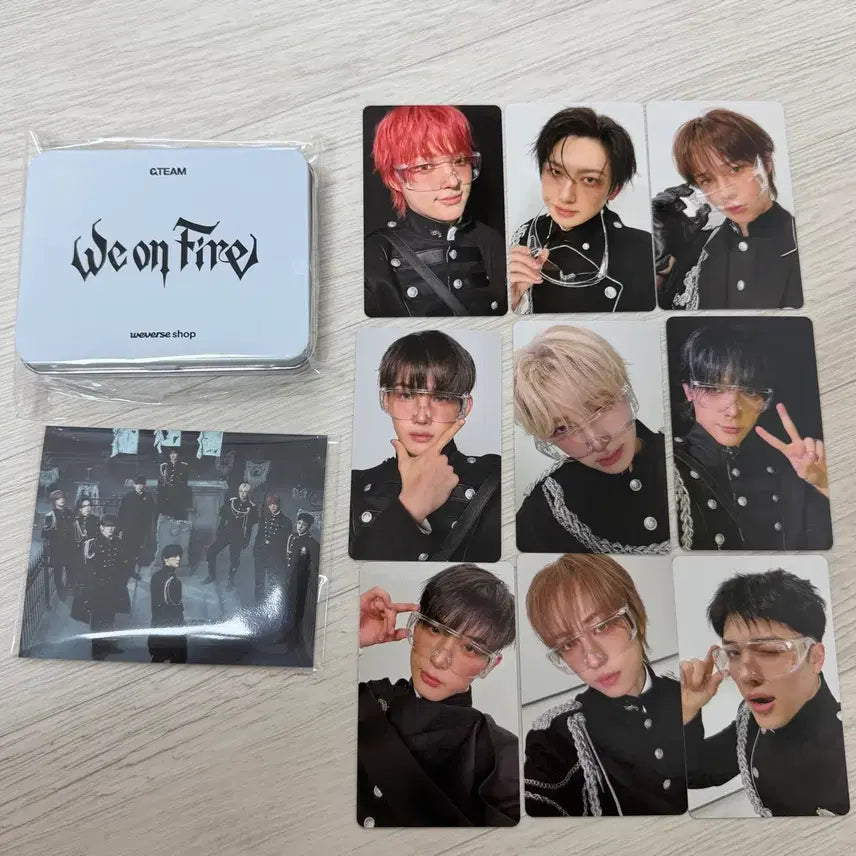 [BUNJANG] andTEAM &amp;team Member Set Lucky Draw Photocard Set / 앤팀 and team &amp;team 미공포 세트 양도