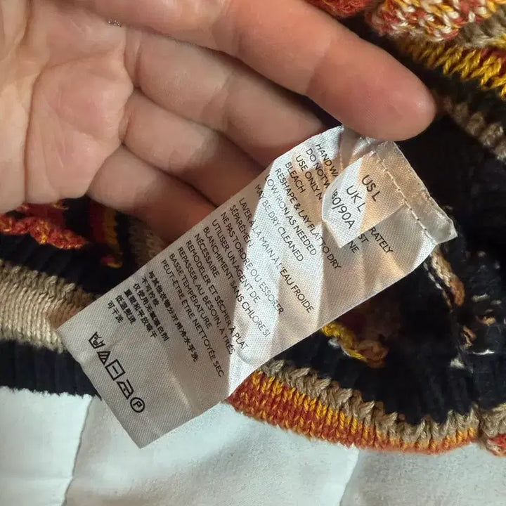[BUNJANG] Patterned Knit Sweater / 패턴 니트 스웨터