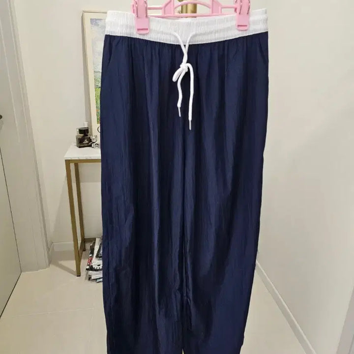 [BUNJANG] Washa Textured Wide Leg Pants / 와샤 밴딩 와이드바지