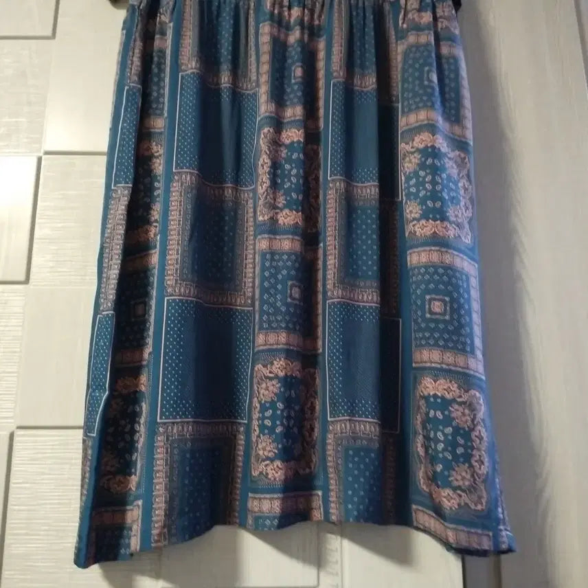 [BUNJANG] Unbranded Long Rayon Dress / 인견 롱원피스 새상품
