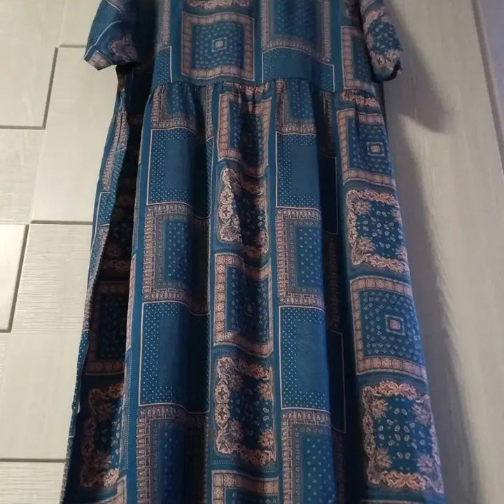 [BUNJANG] Unbranded Long Rayon Dress / 인견 롱원피스 새상품