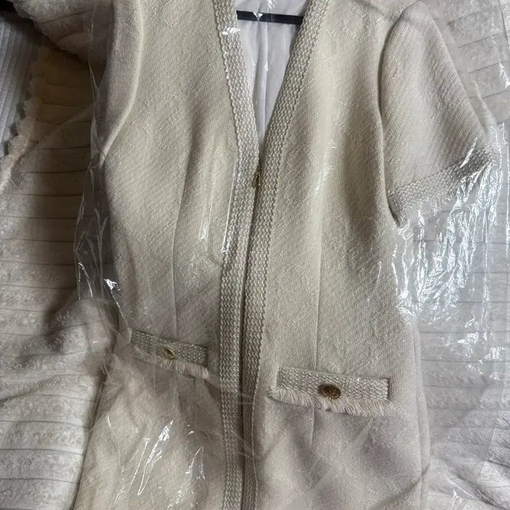 [SOLD OUT] 산드로 트위드 자켓 원피스 36사이즈 새상품