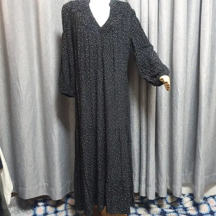 [BUNJANG] S Dot Maxi Dress / S도트 맥시 원피스