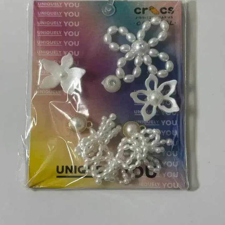 [SOLD OUT] 크록스 진주 지비츠 세트 새상품