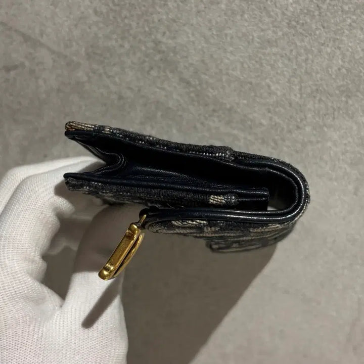 [BUNJANG] Dior Oblique Saddle Flap Card Wallet / [정품/OS] 디올 오블리크 새들 플랩 카드지갑