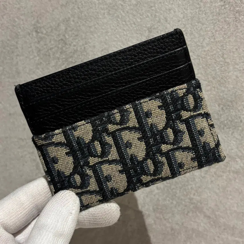 [BUNJANG] Dior Oblique 3-Fold Card Wallet / [정품(선물가능)/OS] 디올 오블리크 3단 카드지갑