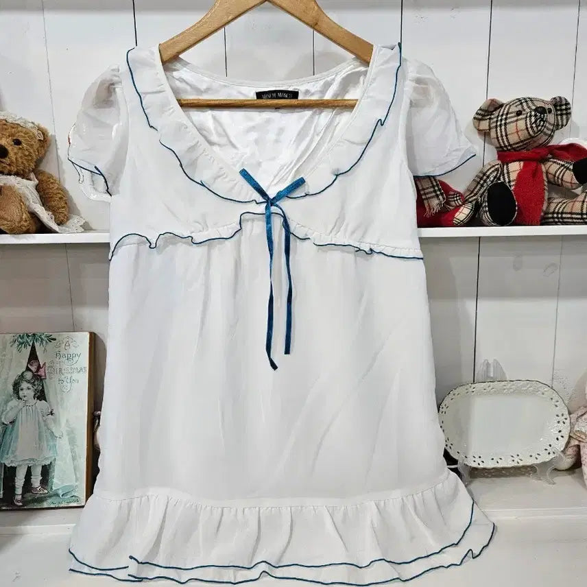 [BUNJANG] MISCH MASCH Frill Blouse / 러블리 프릴 블라우스