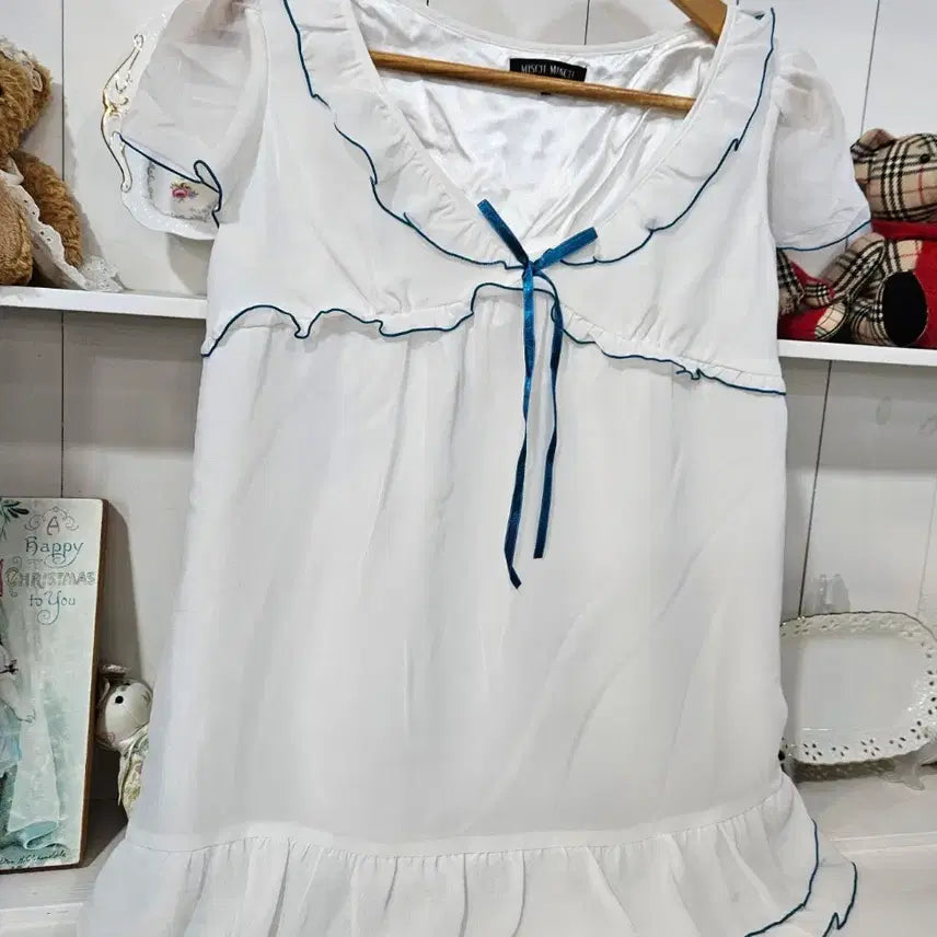 [BUNJANG] MISCH MASCH Frill Blouse / 러블리 프릴 블라우스