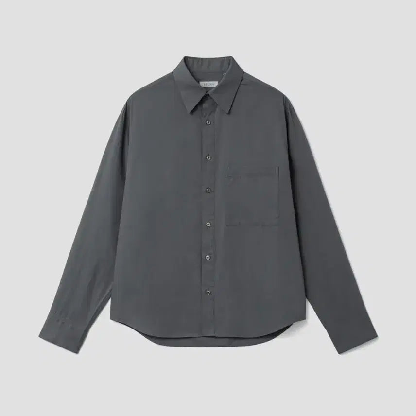[SOLD OUT] 벨리에 시티 컴팩트 셔츠 차콜