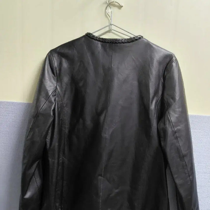[BUNJANG] Leather Jacket (Size 66) / 여성가죽자켓