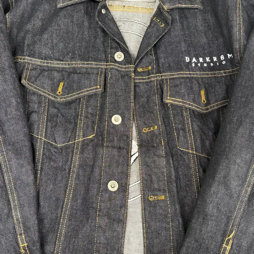 [BUNJANG] Darkroom Studio Gi84 Collaboration Denim Jacket / 다크룸 스튜디오 청자켓