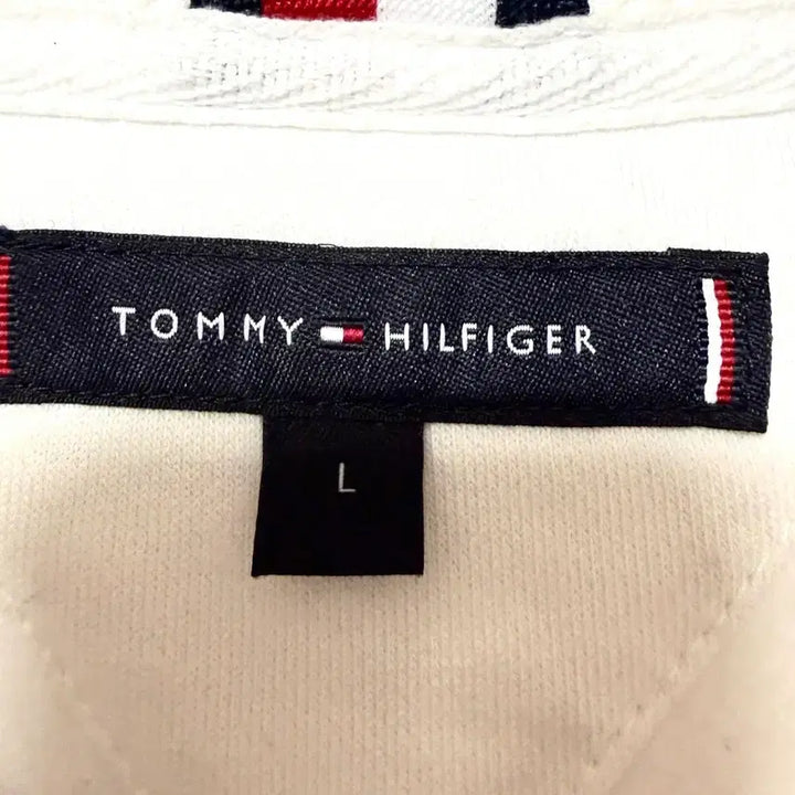 [BUNJANG] Tommy Hilfiger Big Logo Sweatshirt / [L,100]타미힐피거 빅로고 맨투맨 스웻셔츠 화이트