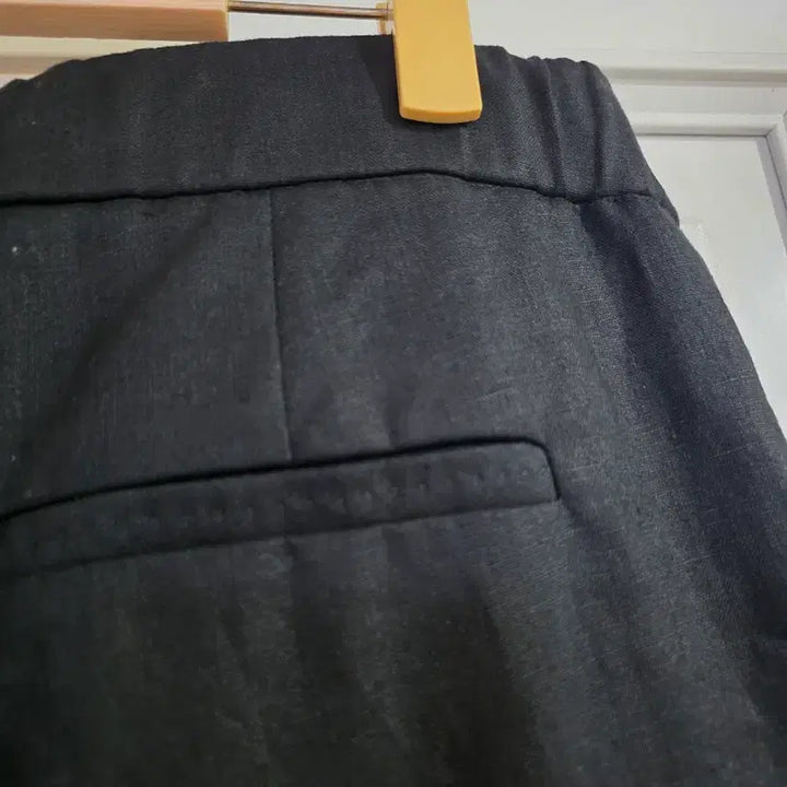 [SOLD OUT] 여름 마  린넨   고급스러운  밴딩 와이드 베기통바지  88까지